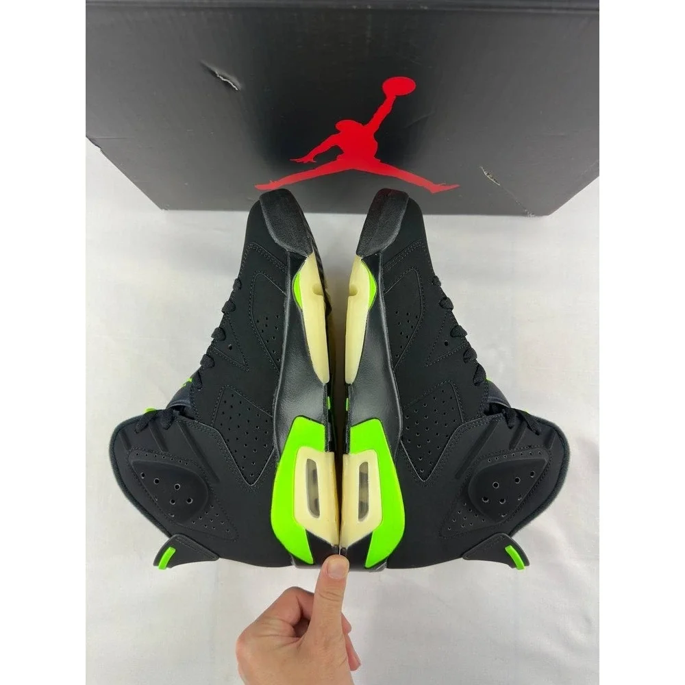 Nike Air Jordan 6 Retro 'Electric Green' CT8529-003 Men's Size 8.5